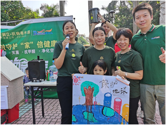 健康又好玩，潤立抗病毒水漆涂鴉比賽火爆碧桂園社區(qū)