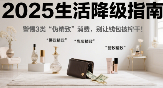 2025生活降級(jí)指南：警惕3類“偽精致”消費(fèi)，別讓錢(qián)包被榨干!