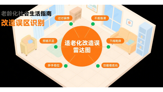 老齡化社會生活指南：避開適老化改造誤區(qū)，降低跌倒風(fēng)險